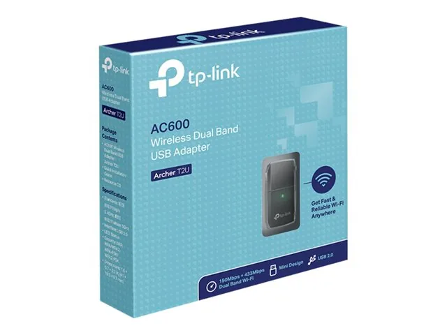 TP-Link Archer T2U - Adaptador de red - USB 2.0 - Wi-Fi 5