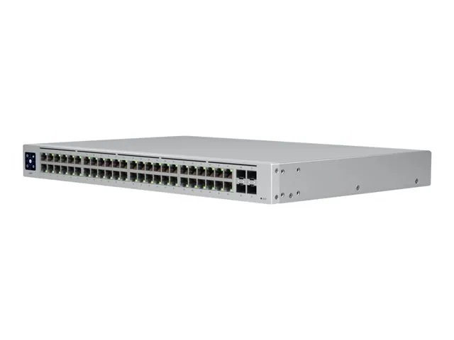 Ubiquiti UniFi Switch USW-48 - Switch - Gestionado - 48 x 10/100/1000 + 4 x Gigabit SFP-montaje en rack, sobremesa