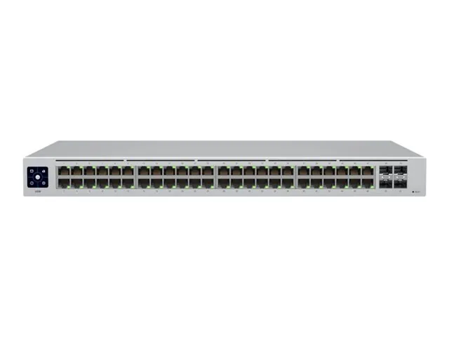 Ubiquiti UniFi Switch USW-48 - Switch - Gestionado - 48 x 10/100/1000 + 4 x Gigabit SFP-montaje en rack, sobremesa