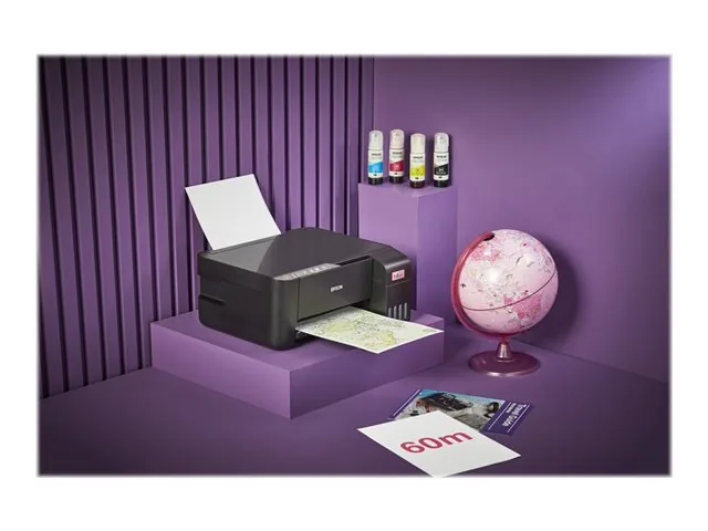 Epson EcoTank L3250 - Impresora multifunción - color - chorro de tinta-ITS-A4/Legal (material)-hasta 7.7 ppm (copiando)-hasta 10 ppm (impresión)-100 hojas-USB 2.0, Wi-Fi(ax)