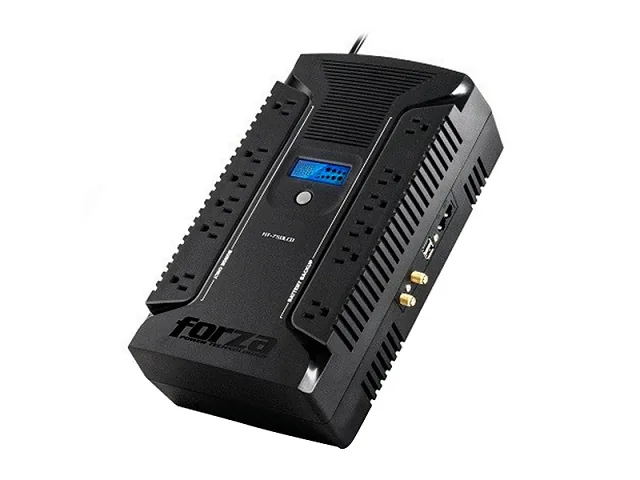 Forza - UPS - Línea interactiva - 450 vatios - 750 VA-AC 110/120 V - 12 NEMA 2 USB