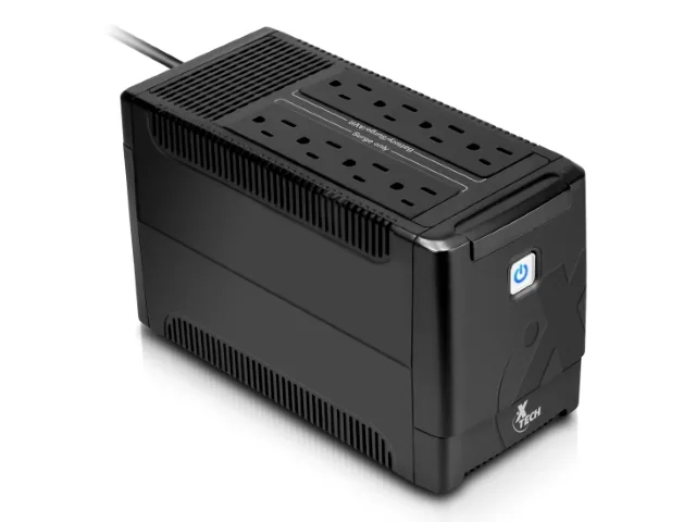 Xtech - Batería de respaldo - Línea interactiva - 375 Watt - 750 VA-AC 110/120 V - 8 salidas XTP - 751