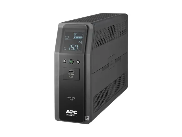 APC Back-UPS Pro BR1500M2-LM - UPS - CA 120 V - 900 vatios - 1500 VA-USB-conectores de salida: 10-negro