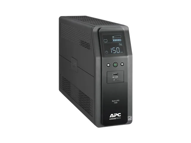 APC Back-UPS Pro BR1500M2-LM - UPS - CA 120 V - 900 vatios - 1500 VA-USB-conectores de salida: 10-negro