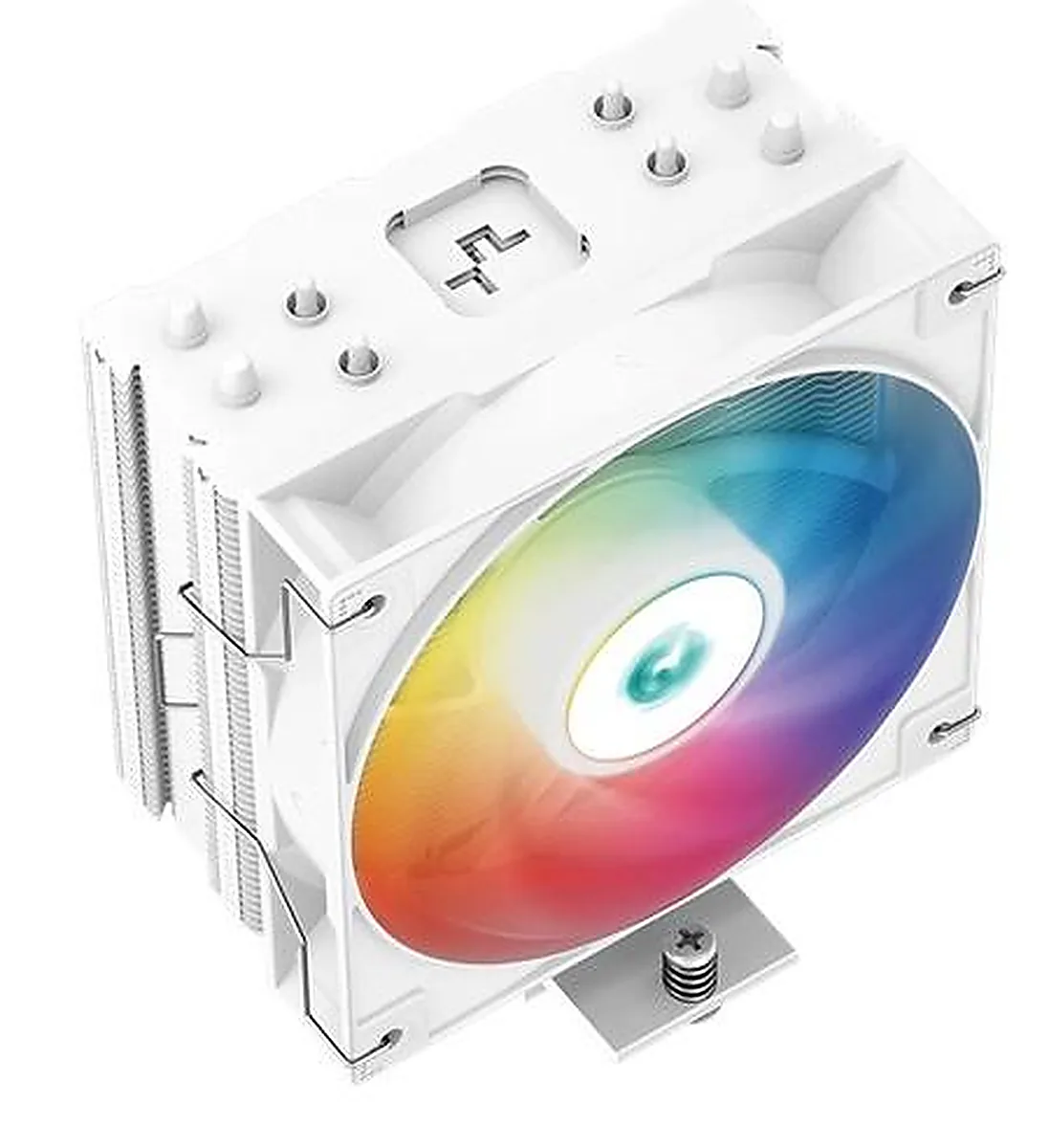 DISIPADOR DEEPCOOL AG400 WH ARGB 120MM  R-AG400-WHANMC-G2 WHITE
