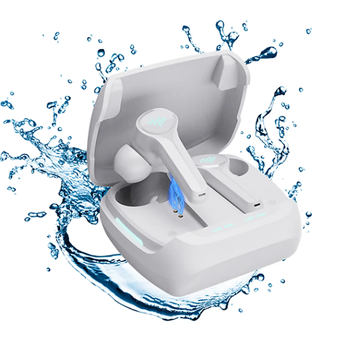 AUDIFONOS INALAMBRICOS ILUV METAL FORGE GAMING WHITE MFTWSAIRWH