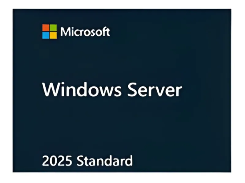 Microsoft Windows Server Std 2025 64bits - DVD-ROM